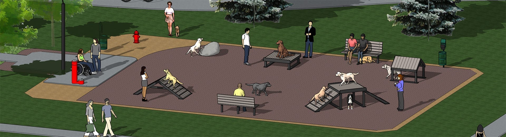 Designs for Dog Parks | The Dog Park Company