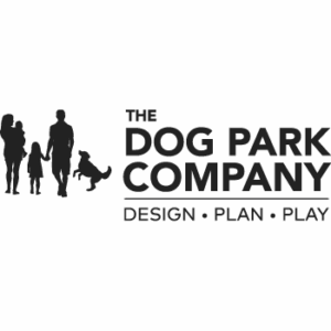 The Dog Park Company full logo, dark, square composition no background
